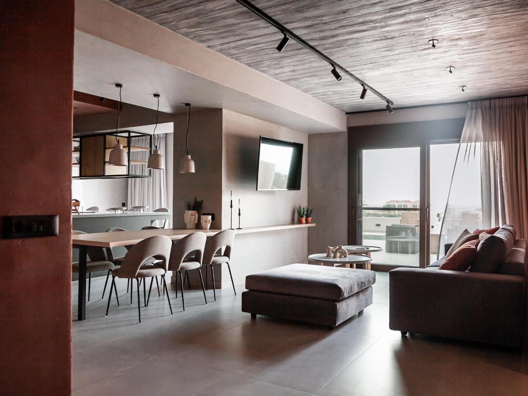 Orama Luxury Suite 3 Bedrooms With Private Pool Херсониссос Экстерьер фото